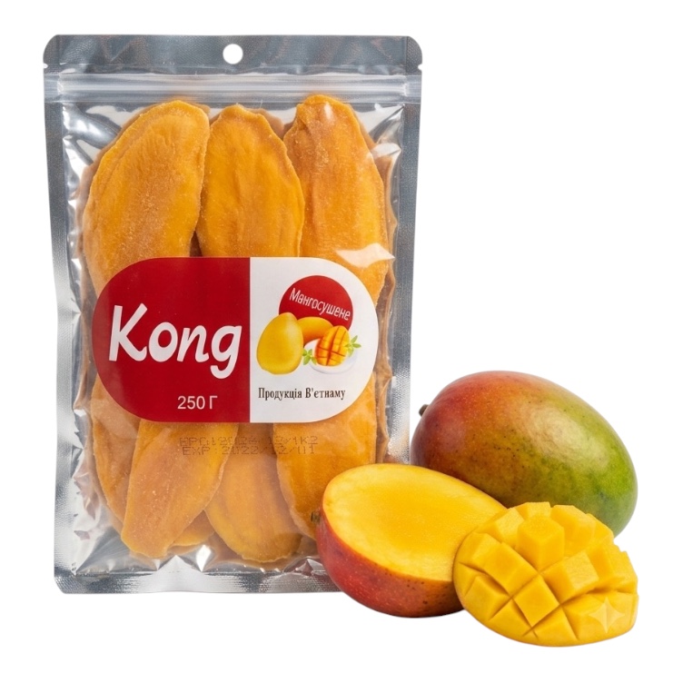 Манго сушене Kong 250 грам