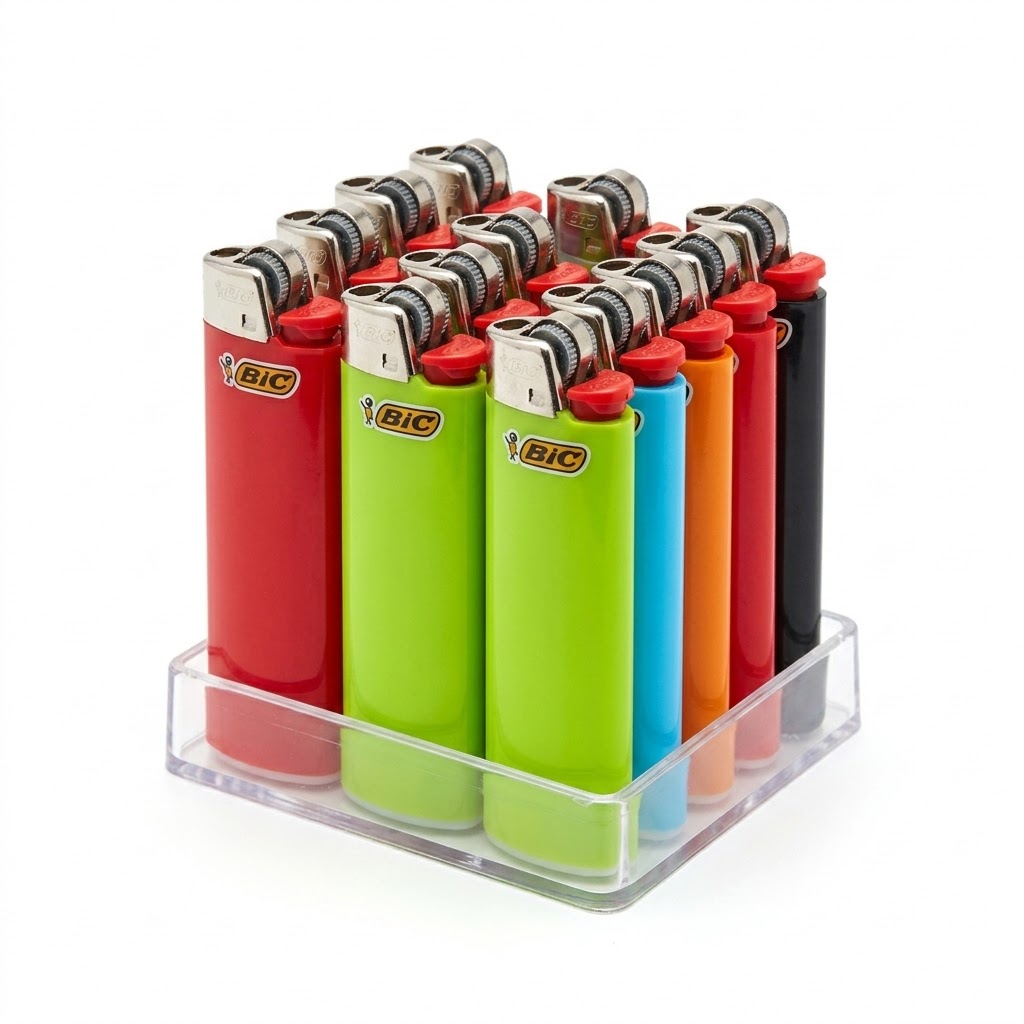 Запальничка bic Slim J23 Бік оригінал 15шт