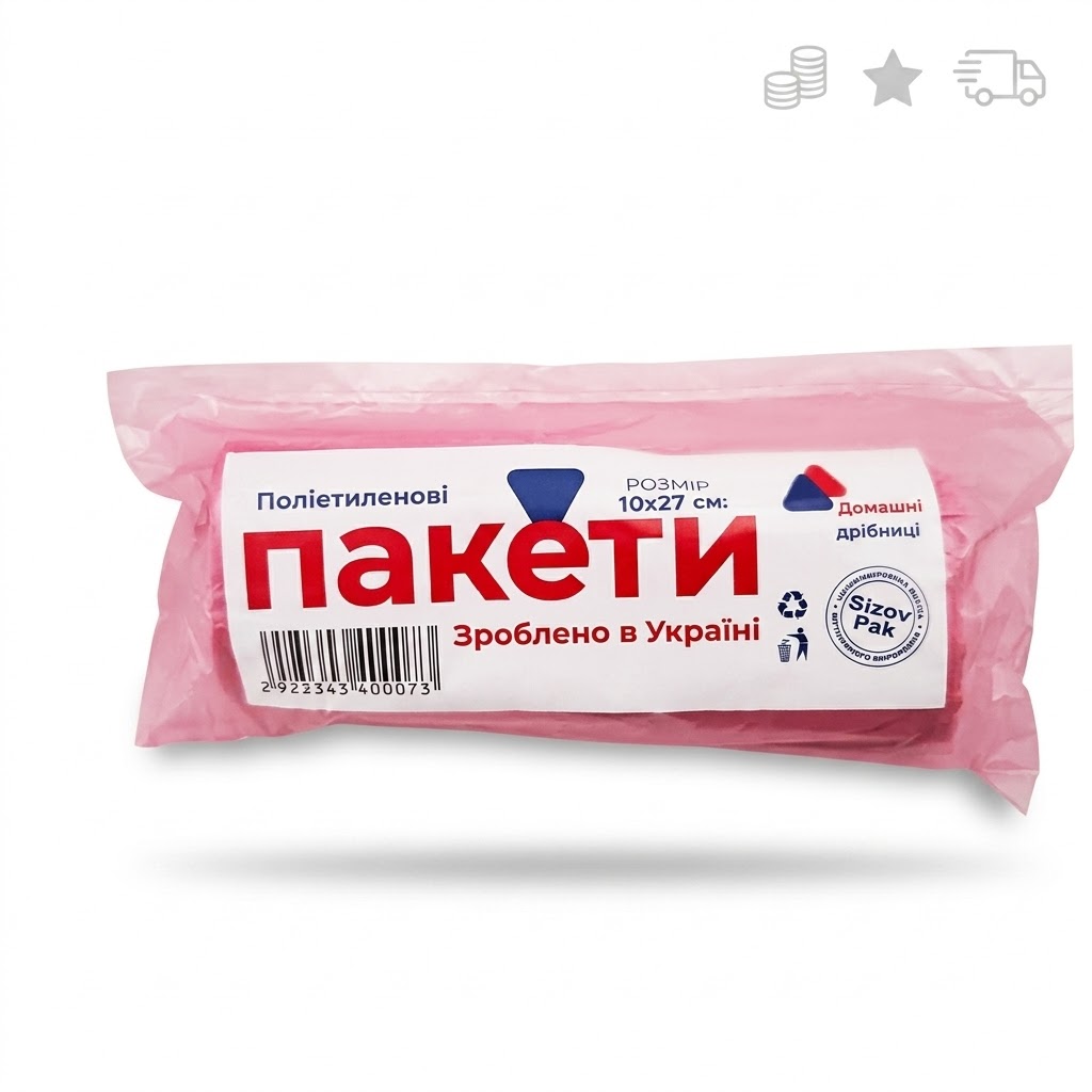 Пакети фасувальні №2 Рулон