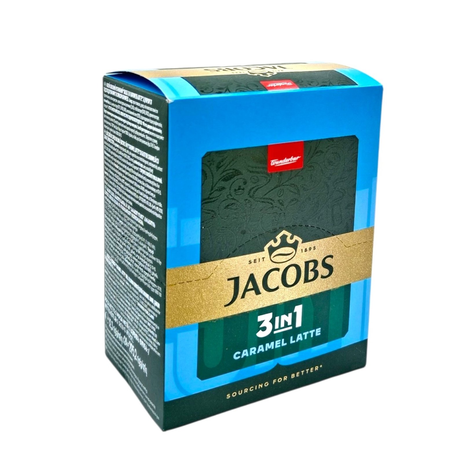 Кава розчинна Jacobs 3 в 1 Caramel Latte 24 шт