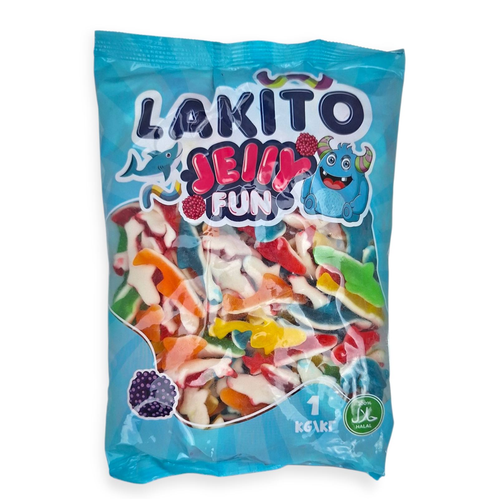 Жевательный мармелад Акула Lakito Испания вес 1 кг Жевательный мармелад Акула Lakito Испания вес 1 кг