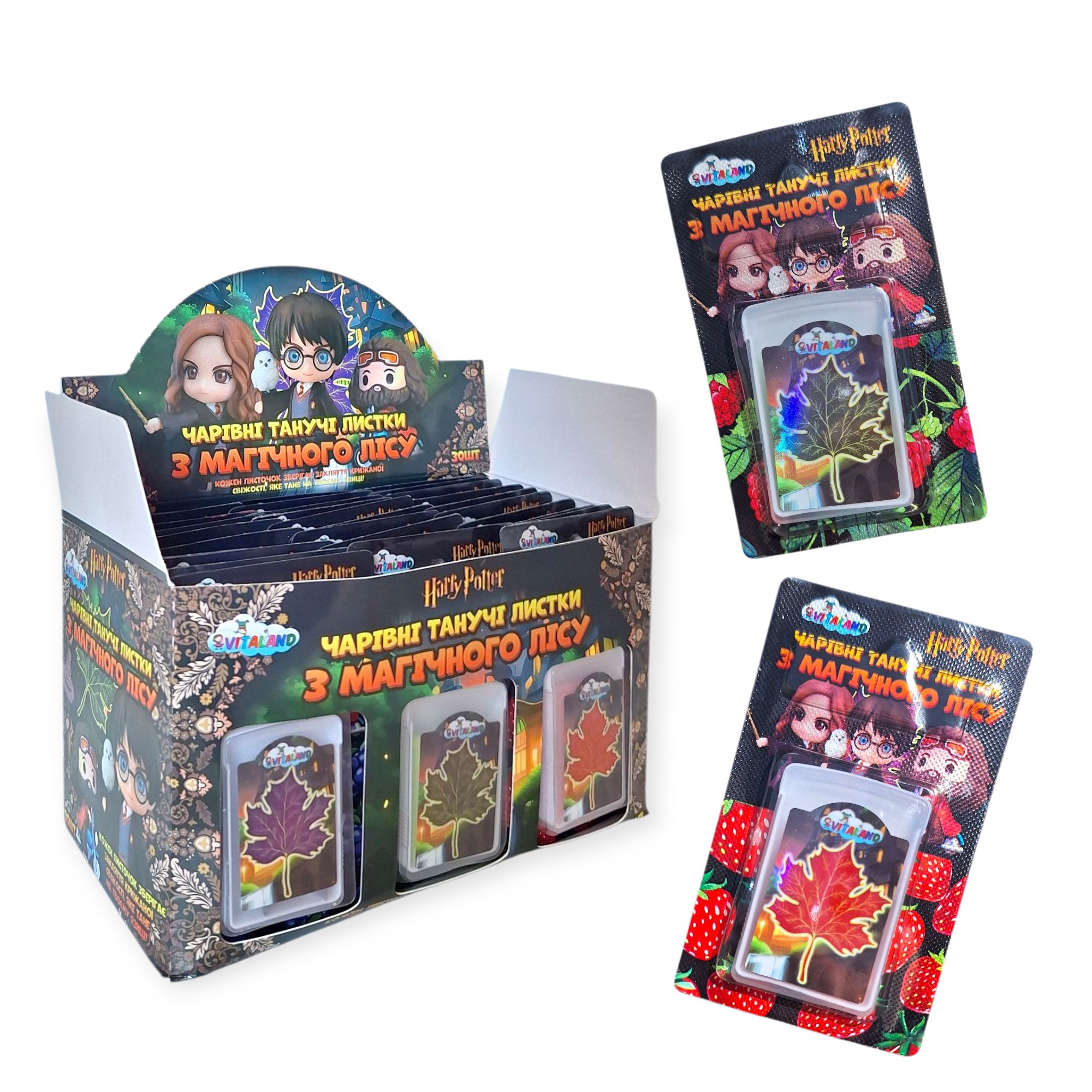 Скибочка свіжості Листки Гаррі Поттера 30 шт Скибочка свіжості Листки Гаррі Поттера 30 шт
