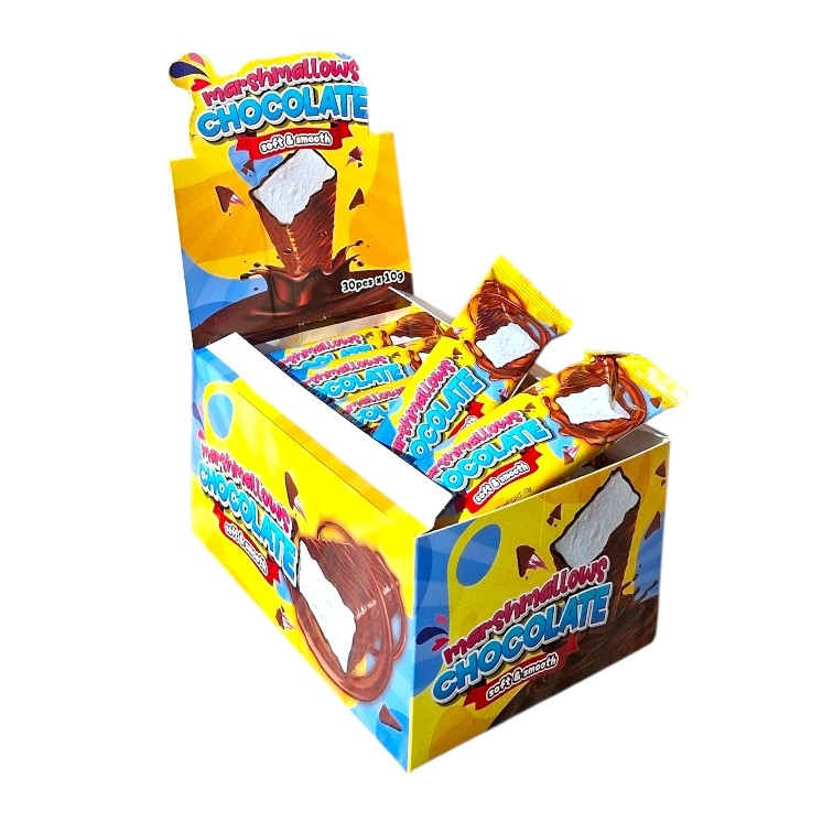 Зефир в шоколаде Батончики Marshmallows Chocolate 30 шт по 10 г Зефир в шоколаде Батончики Marshmallows Chocolate 30 шт по 10 г