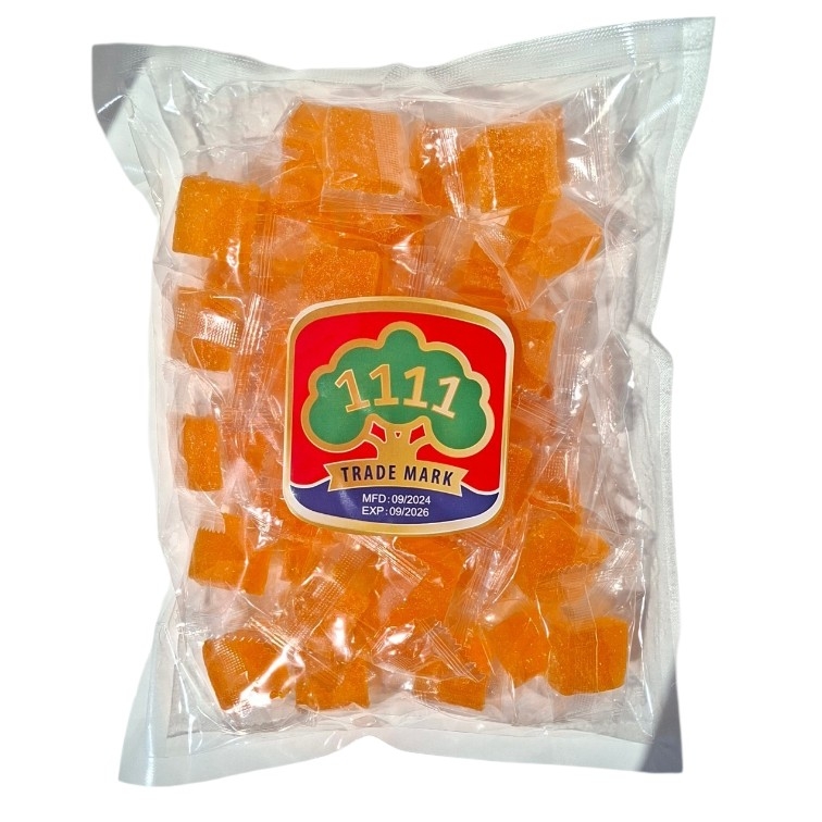 Мармеладные кубики со вкусом персика (персиковые желейки) 500 г