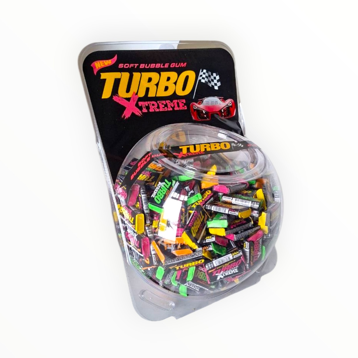 Turbo Жуйки з вкладишами Банка 300 шт Turbo Жуйки з вкладишами Банка 300 шт
