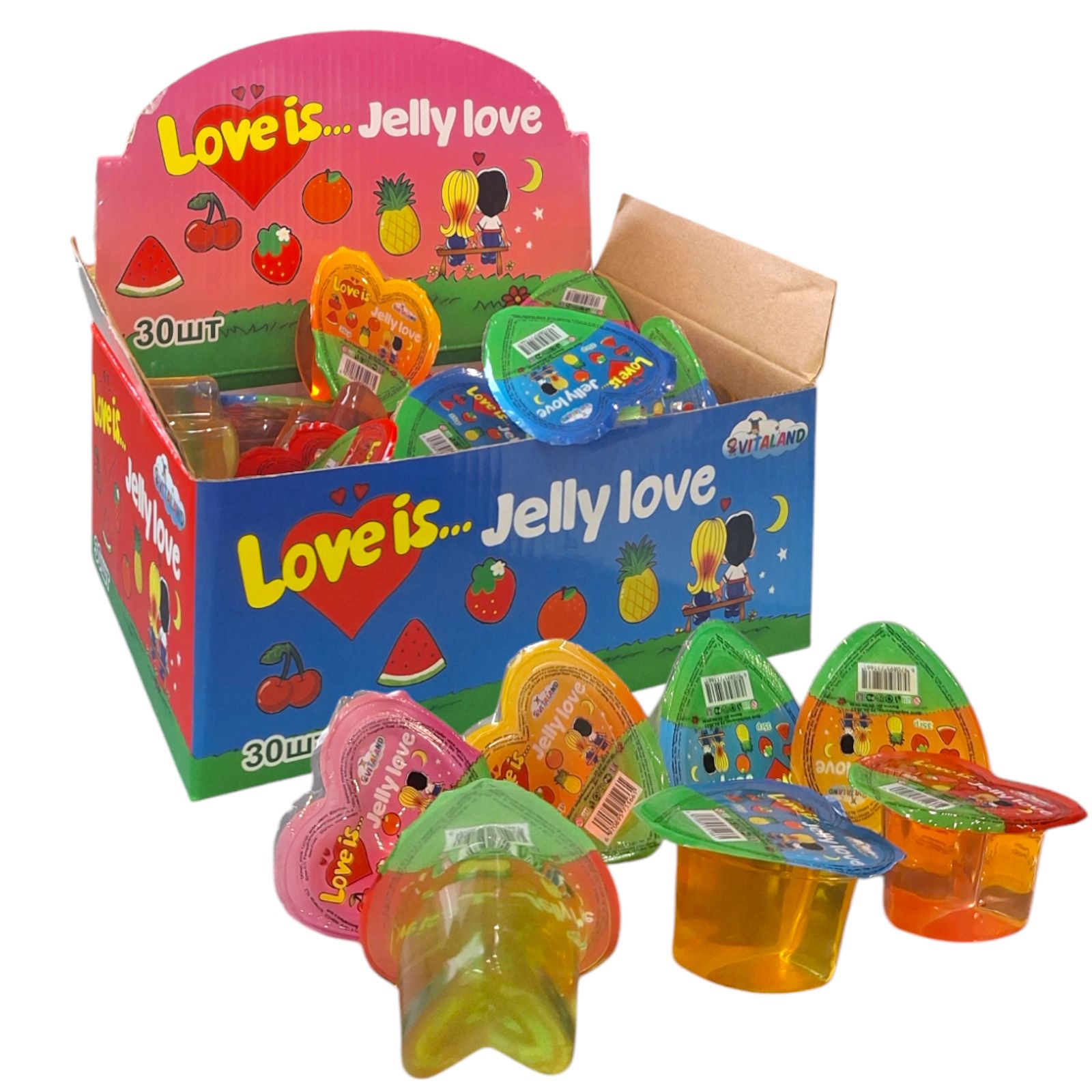 Jelly Love is Джели Лав (желе в виде сердца) 30 шт Jelly Love is Джели Лав (желе в виде сердца) 30 шт