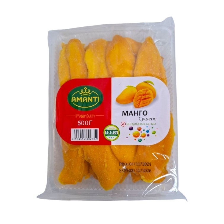 Манго сушене Amanti Premium 500 г