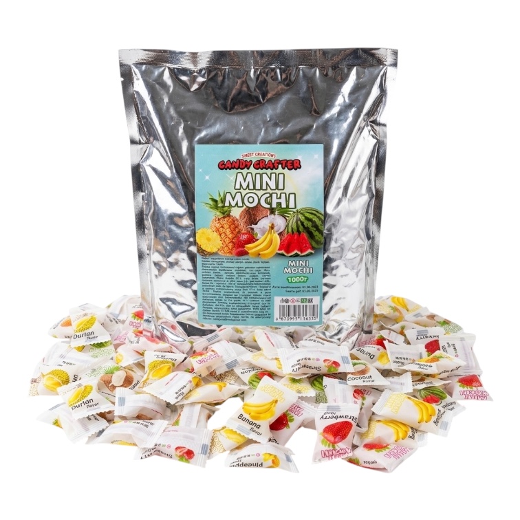 Желейные конфеты Mini Mochi Фруктовый микс 1 кг