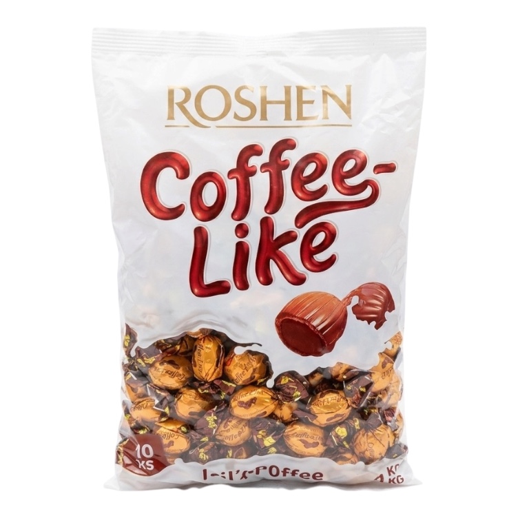 Цукерки кавові Coffee Like Карамель Рошен 1 кг Цукерки кавові Coffee Like Карамель Рошен 1 кг