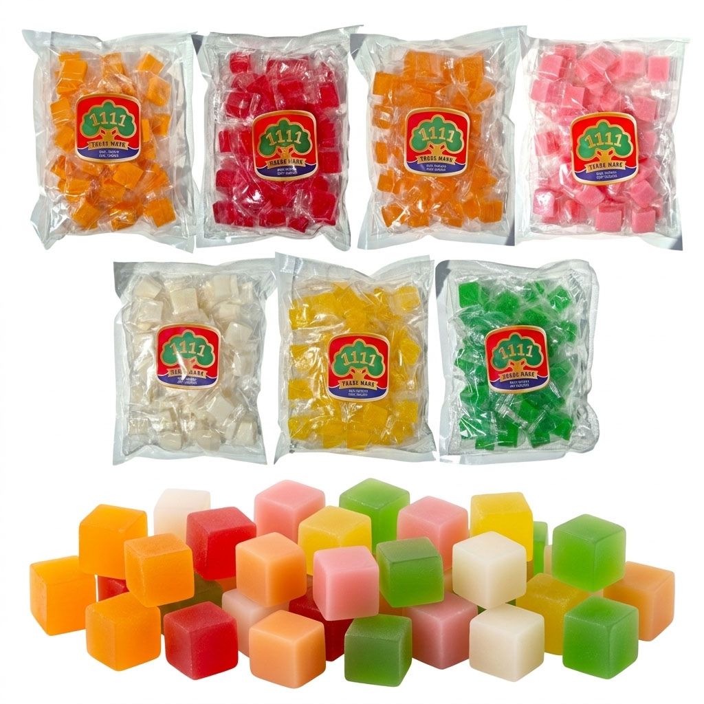 Мармеладные кубики Фруктовый микс Big pack 7 x 500 г